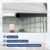 DGSL Door 20FT U-Bottom Weather Stripping Rubber Seal Strip Replacement,