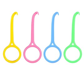 Clear Aligner Removal Tool, Invisible Aligner Braces Remover Hook for Tooth Cleaning Oral Care Orthodontic Supplies Retainer Remover Hook Pack of 4