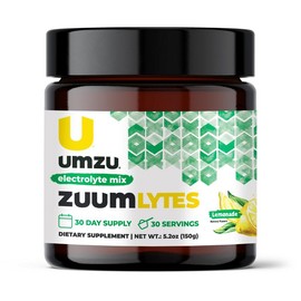 UMZU ZUUM LYTES Electrolyte Drink Powder for Hydration, Electrolyte Balance & Physical Performance, Includes Coconut Water & Aquamin, 30 Servings