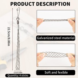 4PCS 1/2 in Wire Pulling Grip for Electrical Pulling Grips Wire Puller Tool for Light and Heavy Cables