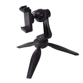 Etsumi VE-2272 Easy Mobile Stand, 360 Flexible Movement, Adjustable Vertical and Horizontal, Folding Legs, Hand Grips