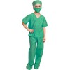 Dress Up America Doctor Coat for Children - Green Doctor