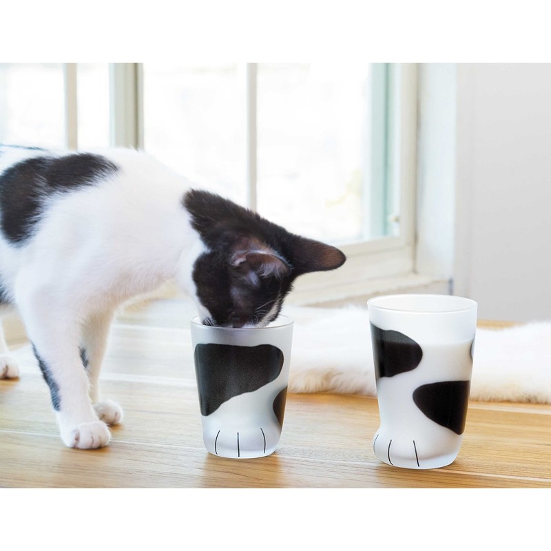 Tumbler 230ml Cat Glass Kitty made in Japan