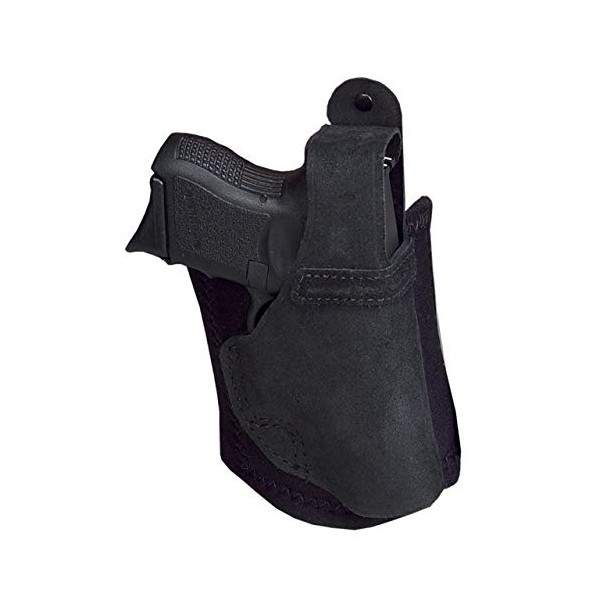 Galco Ankle Lite Ankle Leather Holster - AL301B, Black, Compatible with Ruger - LCR .38, Left,