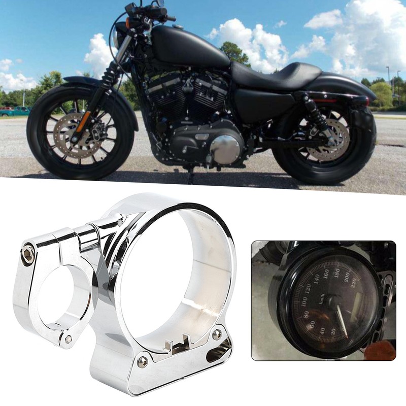 CNC Motorcycle Instrument Relocation Mount Bracket Fit for XLH 1200