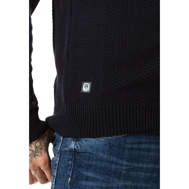 Redbridge Men's Cardigan Zip, blue