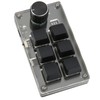 Mechanical Gaming Keypad 6 Keys 1 Knob Small USB Wireless