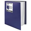 Dunwell Binder with Plastic Sleeves - (Blue), 60-Pocket Bound Presentation Book with Clear Sleeves, Displays 120 Pages of 8.5x11" Inserts, Sheet Protector Binder, Portfolio Folder