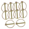 BUGUUYO 10pcs Heavy Duty Pin Locking Clips for Tractors Lawn
