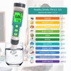 YIYEGO pH Meter Water, pH/TDS/EC/Salinity/Thermometer 5 in 1 with LCD