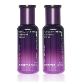 Innisfree [이니스프리] 이니스프리 퍼펙트 9 인텐시브 세럼 50mL 2개 Innisfree Perfect 9 Intensive Serum 50mL 2pcs