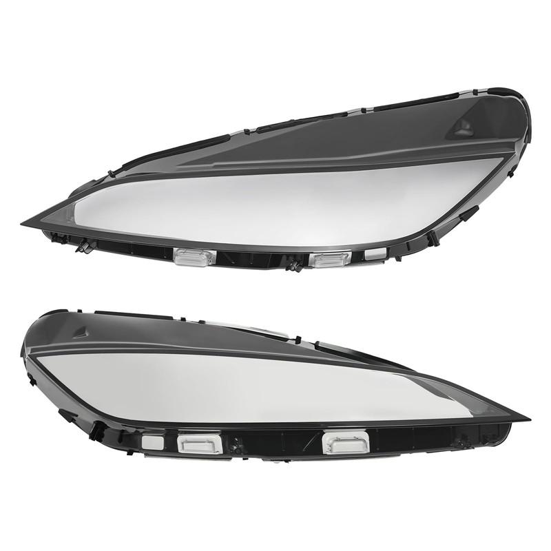 Headlight Lens Cover Compatible with 2024 2025Tesla Model 3, Direct