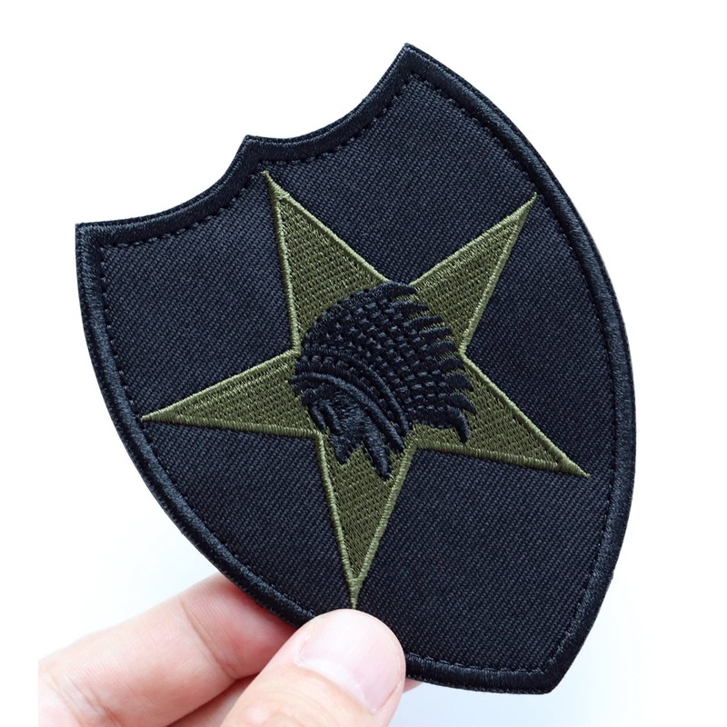 Patch US Army 2nd Infantry Division (Symbol/Crest), Velcro (Velcro/Velcro) Detachable
