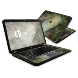 MightySkins Skin Compatible With HP Pavilion G6 Laptop with 15.6" screen wrap sticker skins Aces