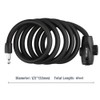 Titanker Bike Locks with Keys, Bike Lock Cable 4 Feet