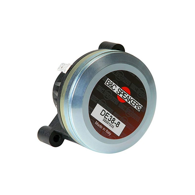 B&C DE38 1" Neodymium Mylar Horn Compression Driver 2-Bolt