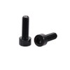 2 Pcs Black Bike Water Bottle Cage Bolts Hex Socket