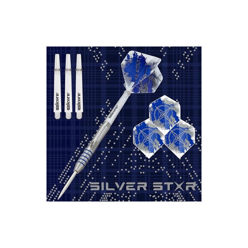 Unicorn Steel Tip Darts Set | Gary 'The Flying Scotsman'
