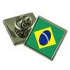 Brazil Flag Lapel Pin Badge 18 mm Choose Gift Bag