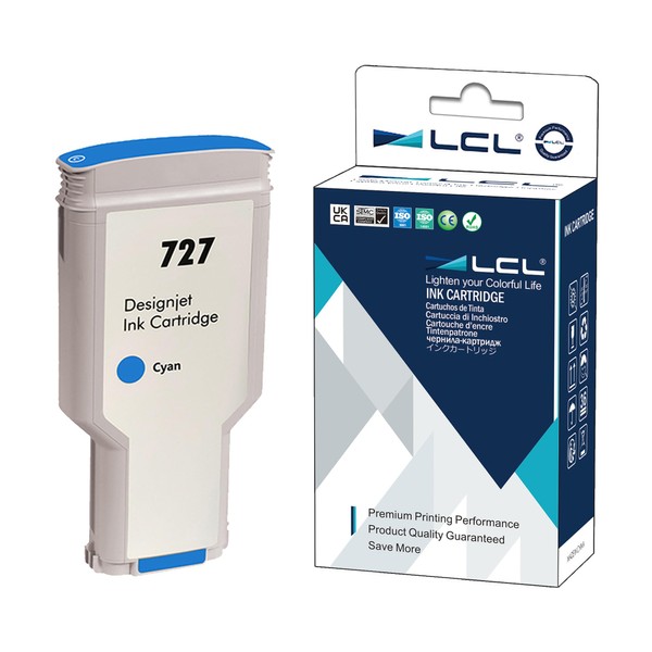 LCL Compatible Ink Cartridge 727 XL F9J76A B3P19A 300ML High