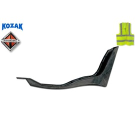 KOZAK Cabin Fairing Bracket/Mount R4 Compatible with International LT LT625, Right Passenger Side, Includes Logo and Reflective Vest