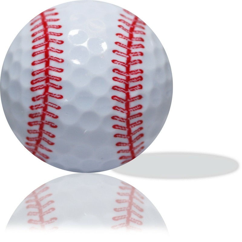 GBM Baseball Golf Balls 12 Pack - Great Gift Idea!