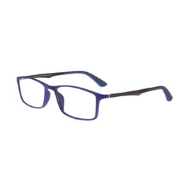 XPL GAMER SPECS TR-90 Eyeglasses for Children, Navy and Black GAME OVER Frame, 49-17-130mm