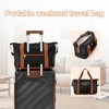Rosamo 5 piece Luggage Set Expandable Suitcase 22x14x9 Airline Approved