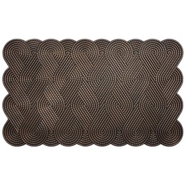 Calloway Mills Knotted Rubber Mat 18 ''x 30'' (Copper)