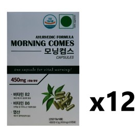 Morning Comes 450mg x 10 tablets, 12 boxes, domestic delivery, quick care 550274 / 모닝컴스 450mg x 10정 12박스 국내배송 퀵 케어 550274