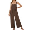 Flygo Womens Overalls Loose Fit Wide Leg Jumpsuits 2025 Summer