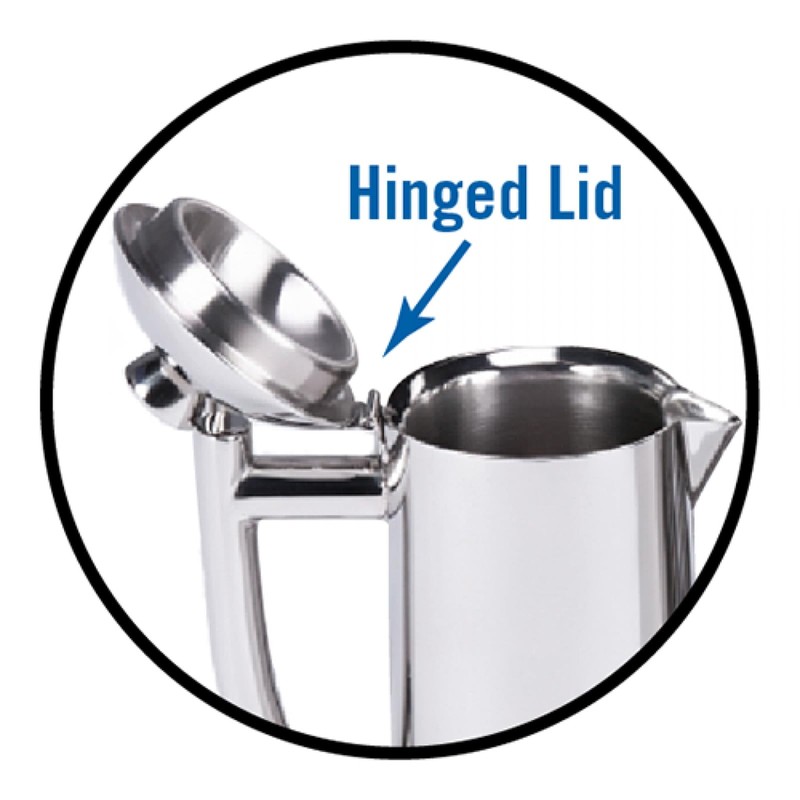 Frieling USA Platinum 18-Ounce Beverage Server - Stainless Steel Coffee