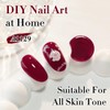 Double Rhythm 0.50 OZ Gel Polish Hema Free Same Color