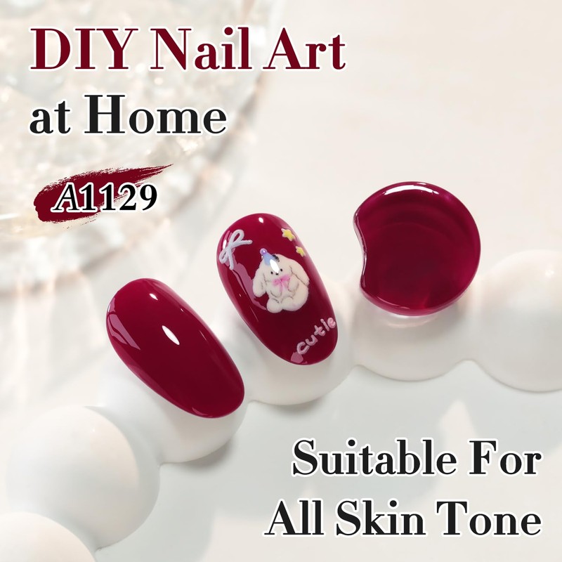 Double Rhythm 0.50 OZ Gel Polish Hema Free Same Color