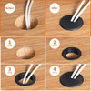 Desk Grommet 2 Inch, Plastic Desk Cord Cable Hole Cover
