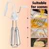 Handheld Egg Blender, Egg Beater, Stainless Steel Whisk, Handheld Eggbeater,