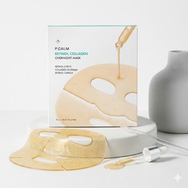 Picam pore disappearing pack 4 sheets retinol collagen mask pack / 피캄 모공실종팩 4매 레티놀 콜라겐 마스크팩