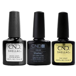 CND Shellac Blackpool Plus Base Coat Plus Top Coat 7.3ml Pack of 1 (1 x 22ml)