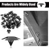 20Pcs Hood Insulation Retainers Push-Type Retainer Clips - Replacement for