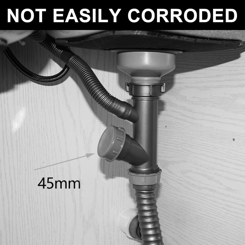2PCS 45mm Kitchen Sink Waste Pipe Blanking Cap - Trap
