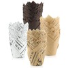 200 Pieces Tulip Cupcake Muffin Liners - 2 Inch Standard