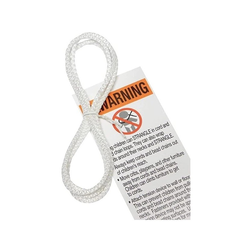 Hunter Douglas 36" WHITE 2.7 mm CONTINUOUS CORD LOOP HUNTER