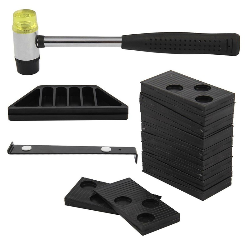 Wood Floor Installation Accessories Kit Pull Bar Double Headed Mallet