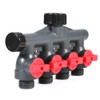 Heavy Duty Water Faucet Hose Splitter Valve Garden Water Connector
