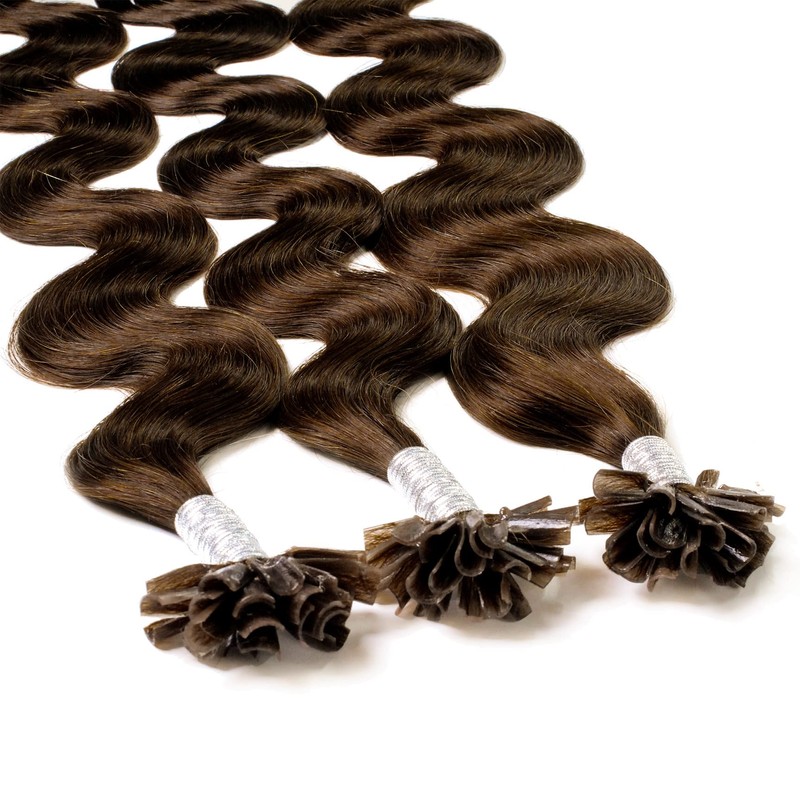 hair2heart Real Hair Bondings Wavy - 25 Strands 1 g