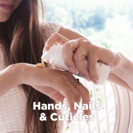 Hidratación profunda de la piel: cuidado de la piel impulsado por la creatividad y la ciencia, esta crema de manos para mujeres y hombres utiliza una mezcla de manteca de karité,