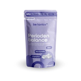 be tanics Period Balance (60 Capsules, for Hormonal Balance During the Period, with Vitamin B6, Dietary Supplement) 1010102