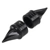 Unbranded Spike Front Axle Cap Nut Covers Fit For Harley