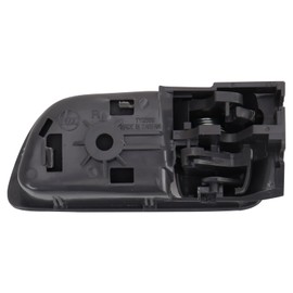 TRQ Right Interior Door Handle Dark Gray Passenger Side Compatible with 2002-2006 Toyota Camry