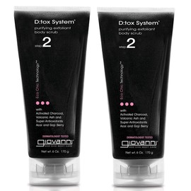 Giovanni Dtox System Purifying Body Scrub, (step 2), 6-Ounces (Pack of 2)                                                                             